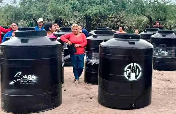 Entrega de tinacos sería con fines partidistas: TEE