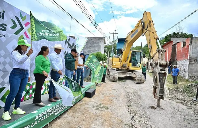Gallardo inaugura ciclovía en Rayón.