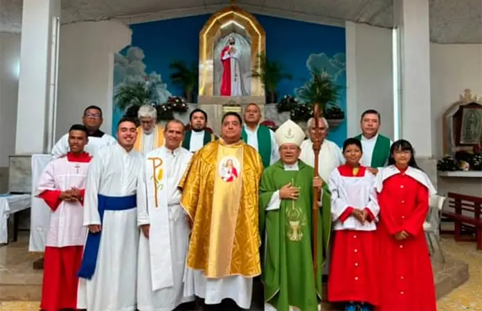 José Luis Pecina, nuevo párroco de Vanegas