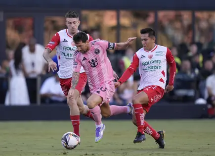 Javier Mascherano molesto tras empate de Inter Miami