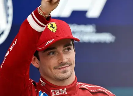 Charles Leclerc festeja su podio en GP de México con una frase mexicana