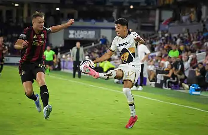 Pumas remontan y vence al Atlanta