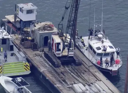 Guardia Costera informa sobre colisión de barcaza en campamento de vela