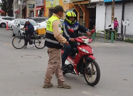 Aplican operativos contra motociclistas