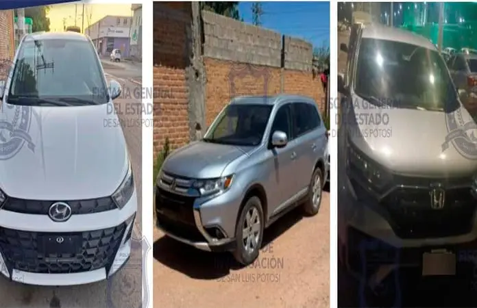 Los tres vehículos fueron enviados a pensión.