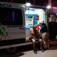 Adulto mayor lesionado durante un convivio