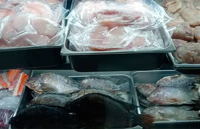 Bajas ventas de los pescados y mariscos