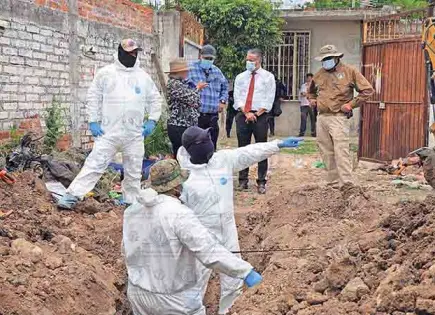 Localizan 32 cuerpos en una vivienda de Irapuato