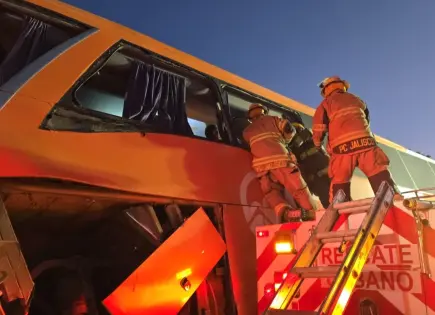 Muere chofer originario de Ébano tras autobusazo en Jalisco