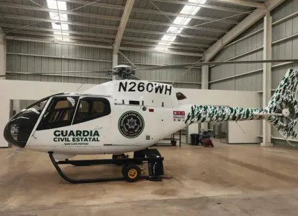 Presume RGC aeronave de última generación para tereas de seguridad