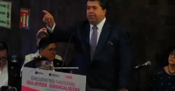 Polémica por comentario machista de Pedro Haces en evento sindical