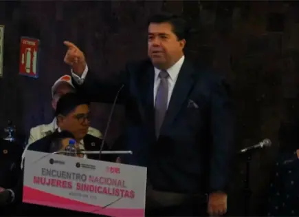 Polémica por comentario machista de Pedro Haces en evento sindical