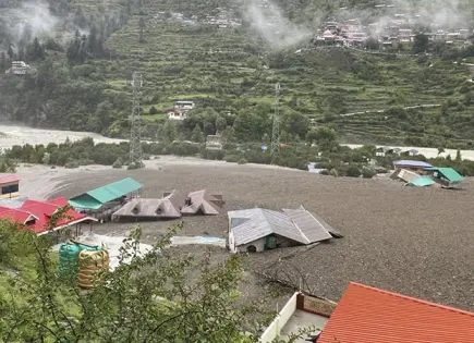Avalancha en el Himalaya