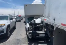 Colisi&oacute;n en puente Seminario deja &uacute;nicamente da&ntilde;os materiales