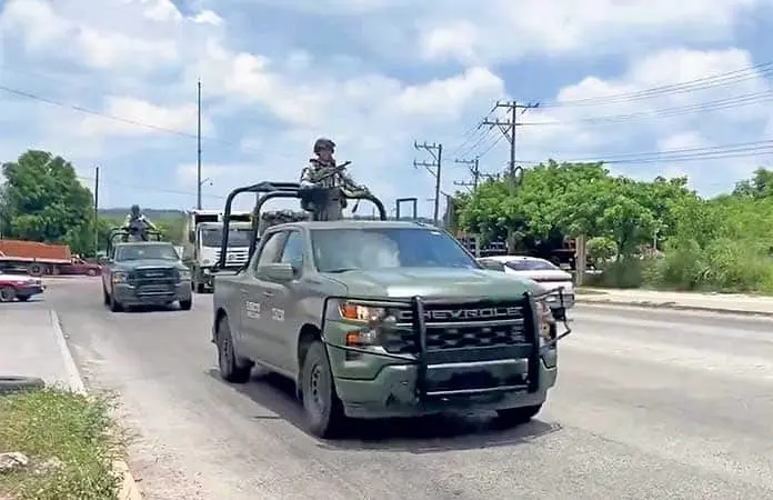 Llegan militares a norte veracruzano