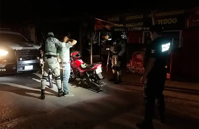 Operativo de vigilancia en colonias
