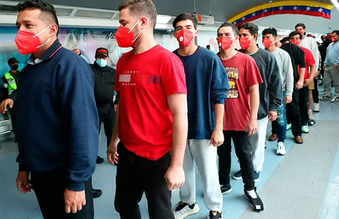 Regresan a su país  205 venezolanos