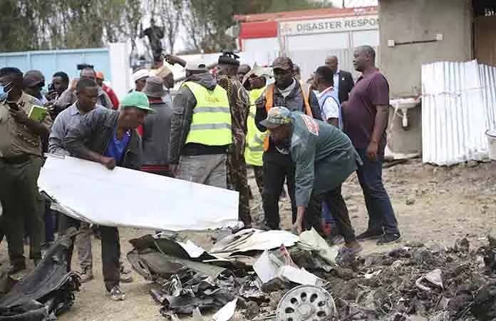 Ambulancia aérea se estrella en Kenia