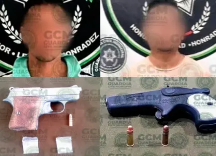 Con pistolas, sorprenden a vándalos en Soledad