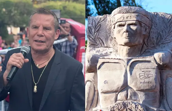 Polémica por estatua de Julio César Chávez en México