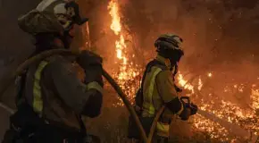 Sin control aún, fuego en Francia