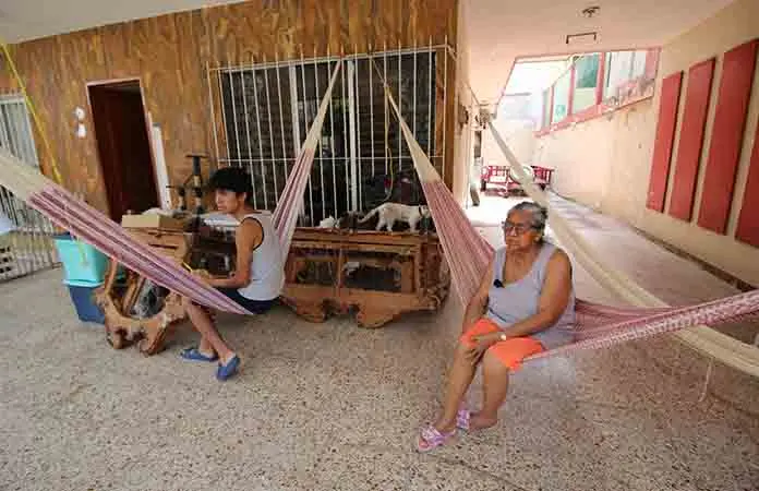 En Hermosillo, con calor y sin energía eléctrica