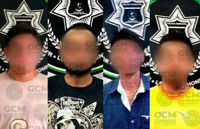 Violentos individuos acaban tras las rejas