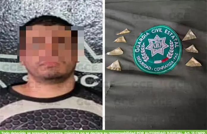 Atrapan a un vendedor de droga en Cedral