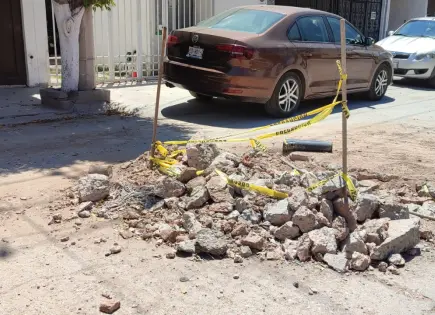 Calles en abandono: persisten daños y obras inconclusas en la zona sur de la capital