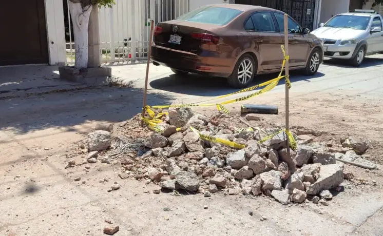 Calles en abandono: persisten daños y obras inconclusas en la zona sur de la capital