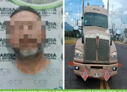 Incautan pipa con 63 mil litros de combustible ilegal