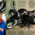 Individuo andaba en motocicleta alterada