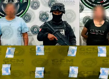 Arrestan a una pareja con pistola y cartuchos