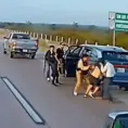 Difunden video de presunto levantón en la 57