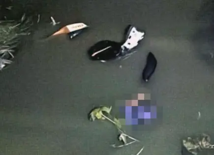 Hallan sin vida a motociclista en el Río Españita