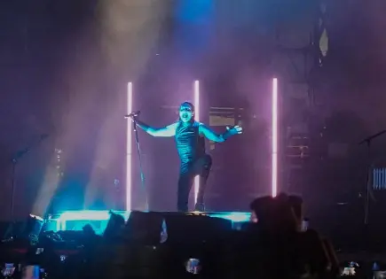 Marilyn Manson da show en la Fenapo 2025