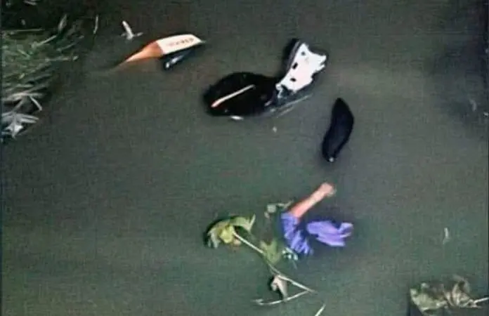 Motociclista muere en el río Españita.