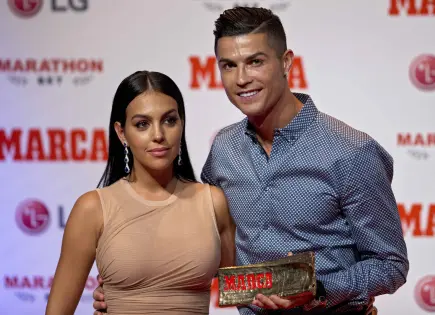 Georgina Rodríguez anuncia compromiso con Cristiano Ronaldo