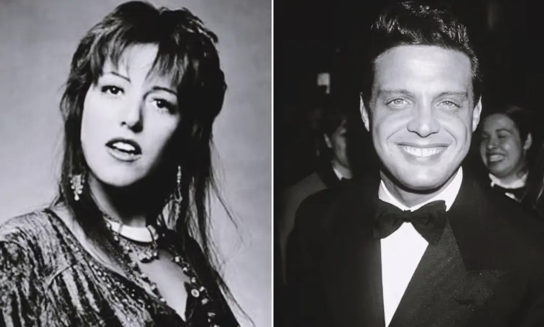 Luis Miguel y Michelle Salas en evento social.