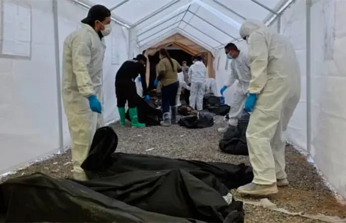 Suman 39personas identificadas en crematorio de Ciudad Juárez