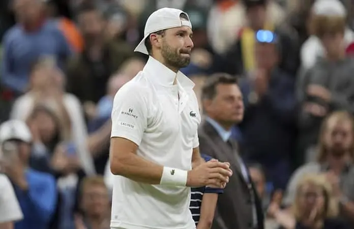 Dimitrov se baja del US Open por lesión