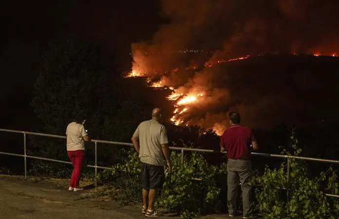 Fuego en España cobró dos vidas