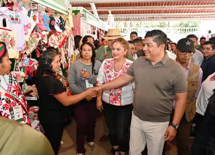 Inauguran el Pabellón Artesanal en la Fenapo