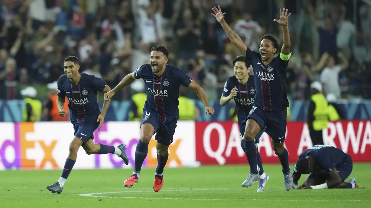Paris Saint-Germain se corona en la Supercopa de la UEFA tras vencer a Tottenham en penales