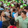 Entregó el Gobernador apoyos escolares en su gira por la Huasteca