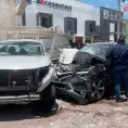 Fuerte choque en la avenida Chapultepec deja un herido