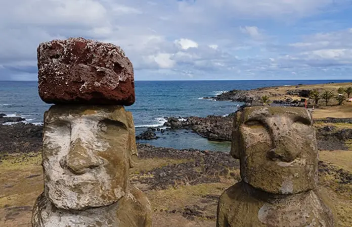Moáis están en riesgo por el nivel del mar