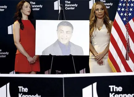 STALLONE Y KISS, PREMIOS DEL CENTRO KENNEDY