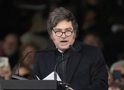 Javier Milei proclama kirchnerismo nunca más en campaña electoral