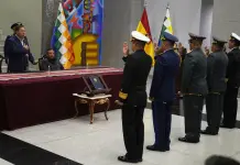 Luis Arce cambia alto mando militar en Bolivia antes de elecciones Luis Arce cambia alto mando militar en Bolivia antes de elecciones